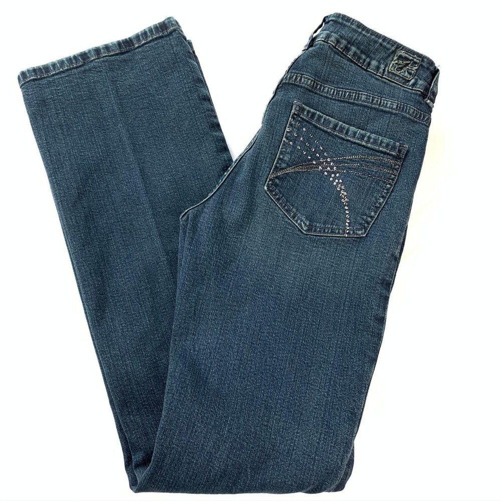 Jag Jeans Denim Blue Jeans Straight Embellished